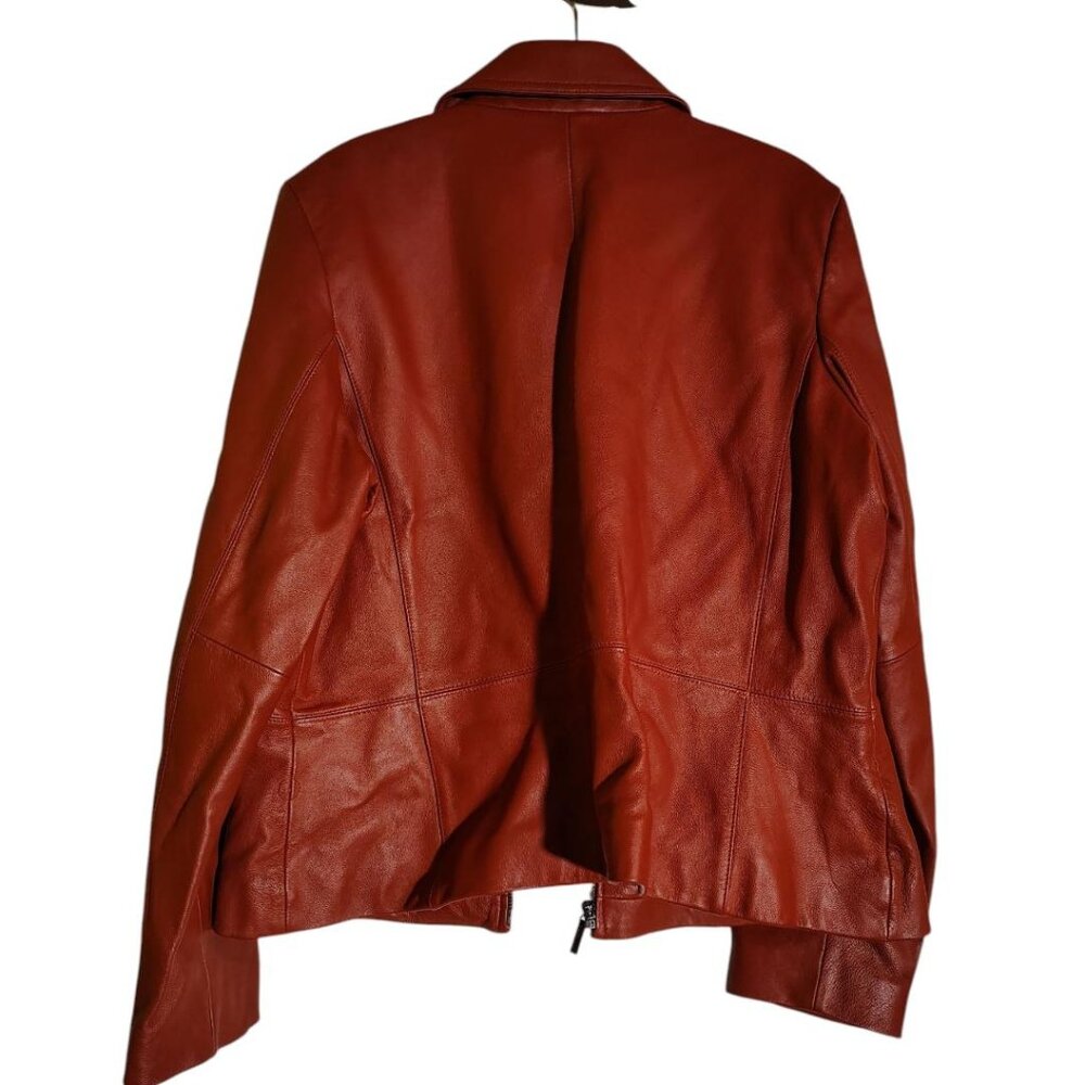 Colebrook Jacket, Size XL, Rust, Genuine Leather